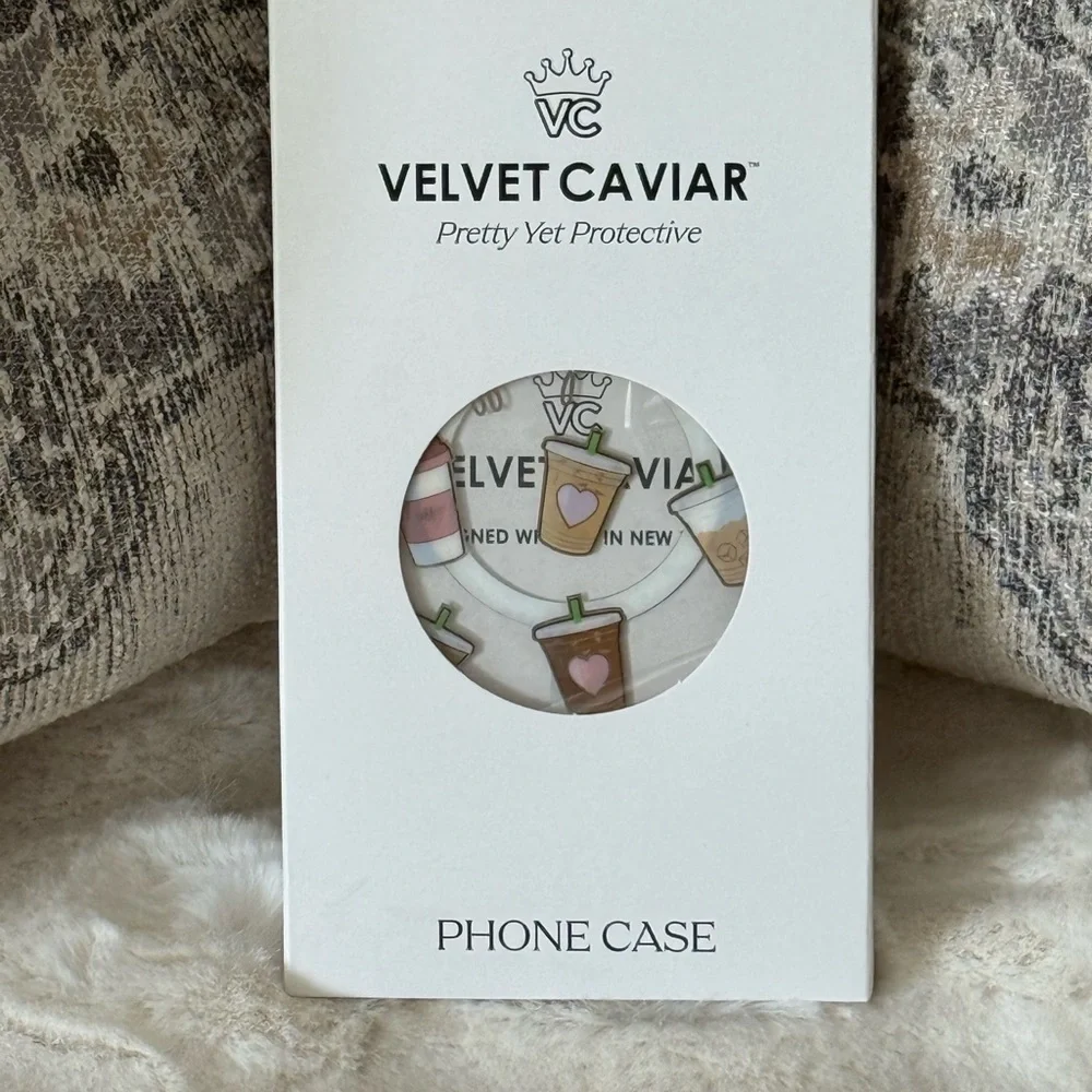 Velvet Caviar Coffee Please iPhone 15 Pro Max Phone Case - Picture 2 of 8